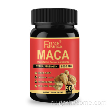 Maca Ginseng улучшает выносливость органических добавок MACA